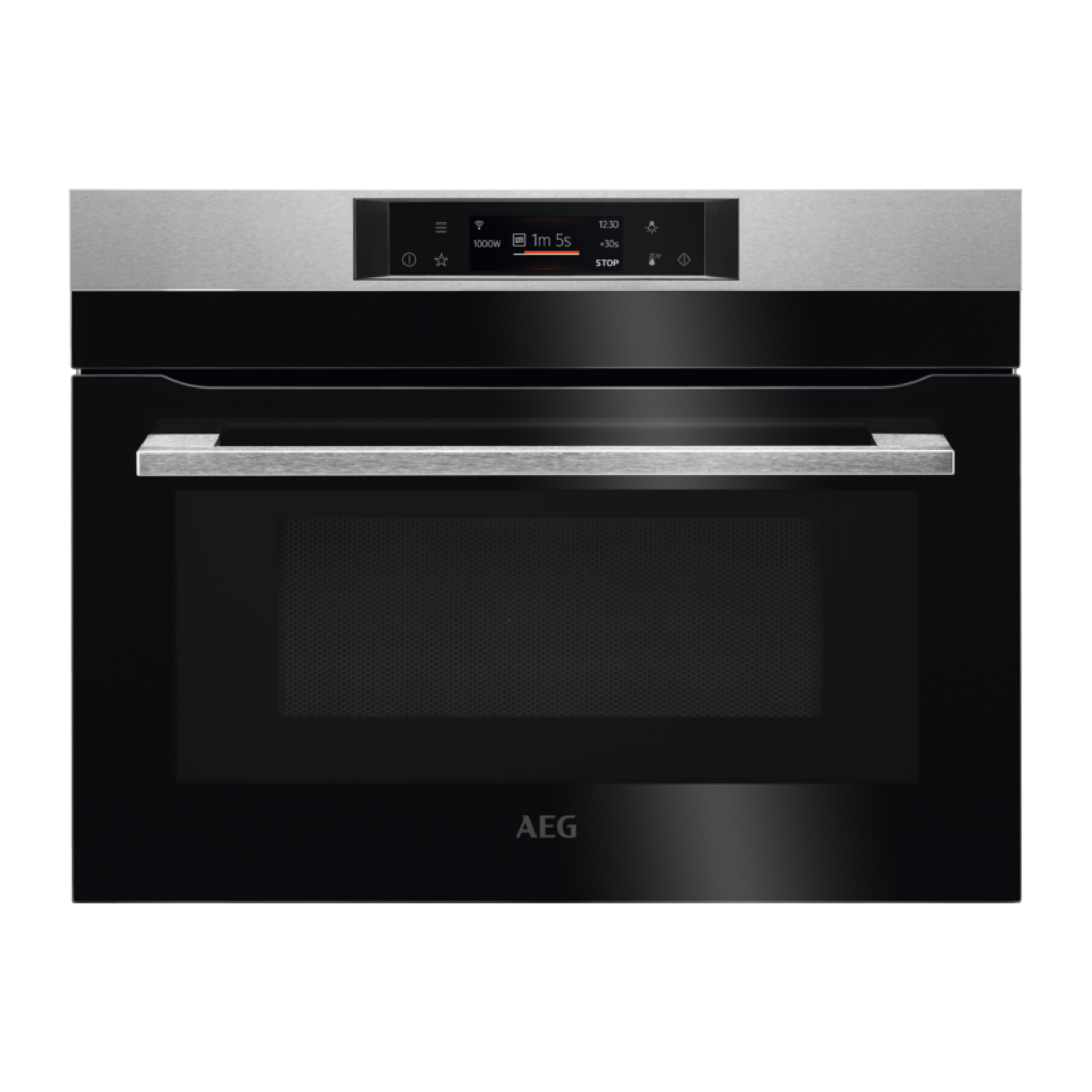 COMBIQUICK COMPACT MULTIFUNCTION OVEN WITH GRILL AND MICROWAVE AND TOUCH CONTROLS AEG | KMK768080M