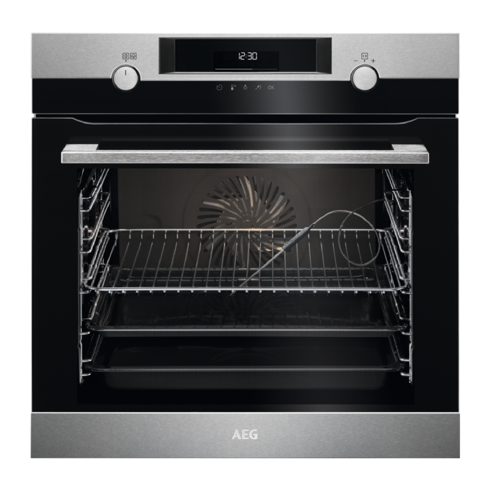 MULTIFUNCTION OVEN SENSECOOK CATALYTIC SELF-CLEANING AND STEAMBAKE AND ROTARY CONTROLS AEG | BCK55636XM