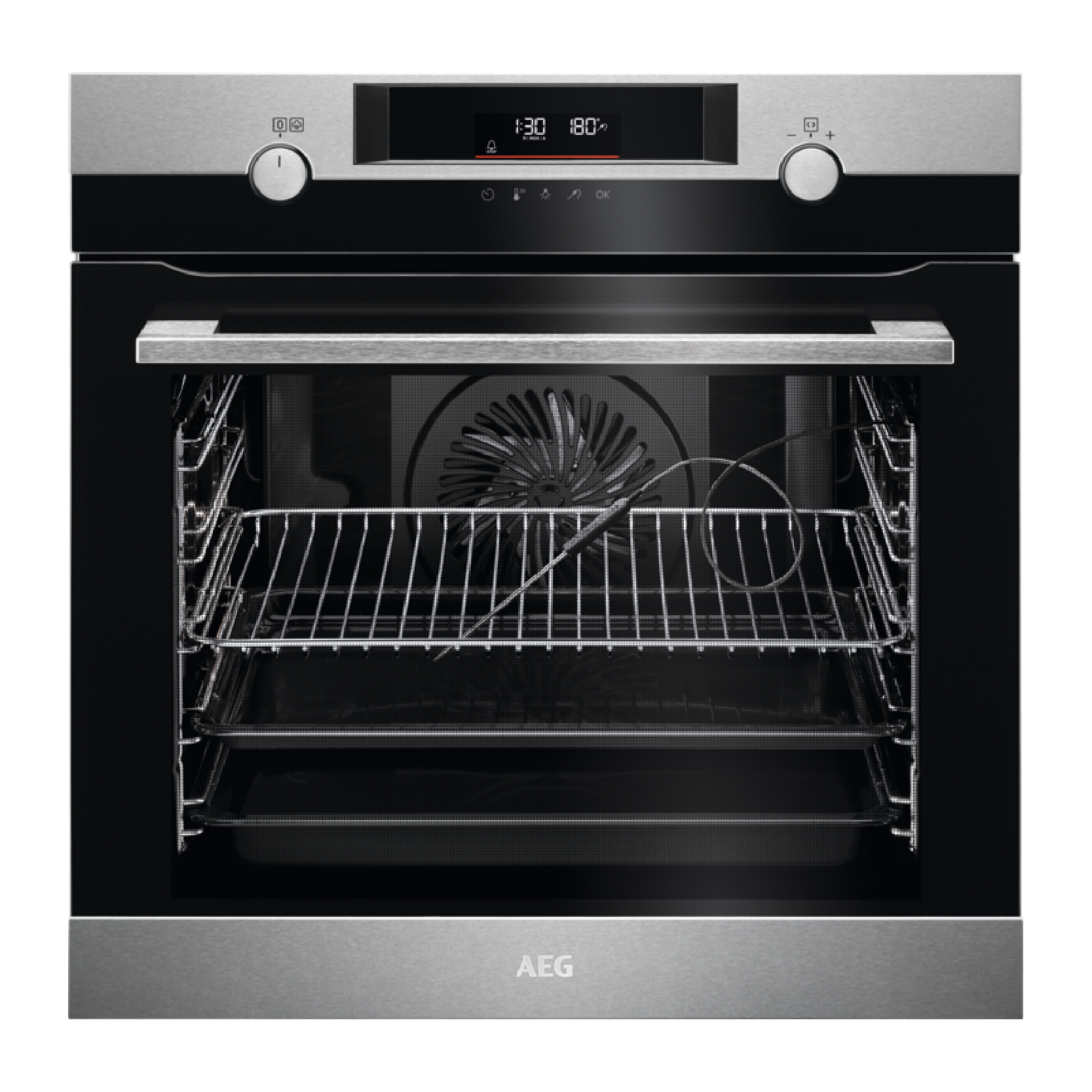 MULTIFUNCTION OVEN SENSECOOK PYROLYTIC SELF-CLEANING AND ROTARY CONTROLS AEG | BPK55636PM