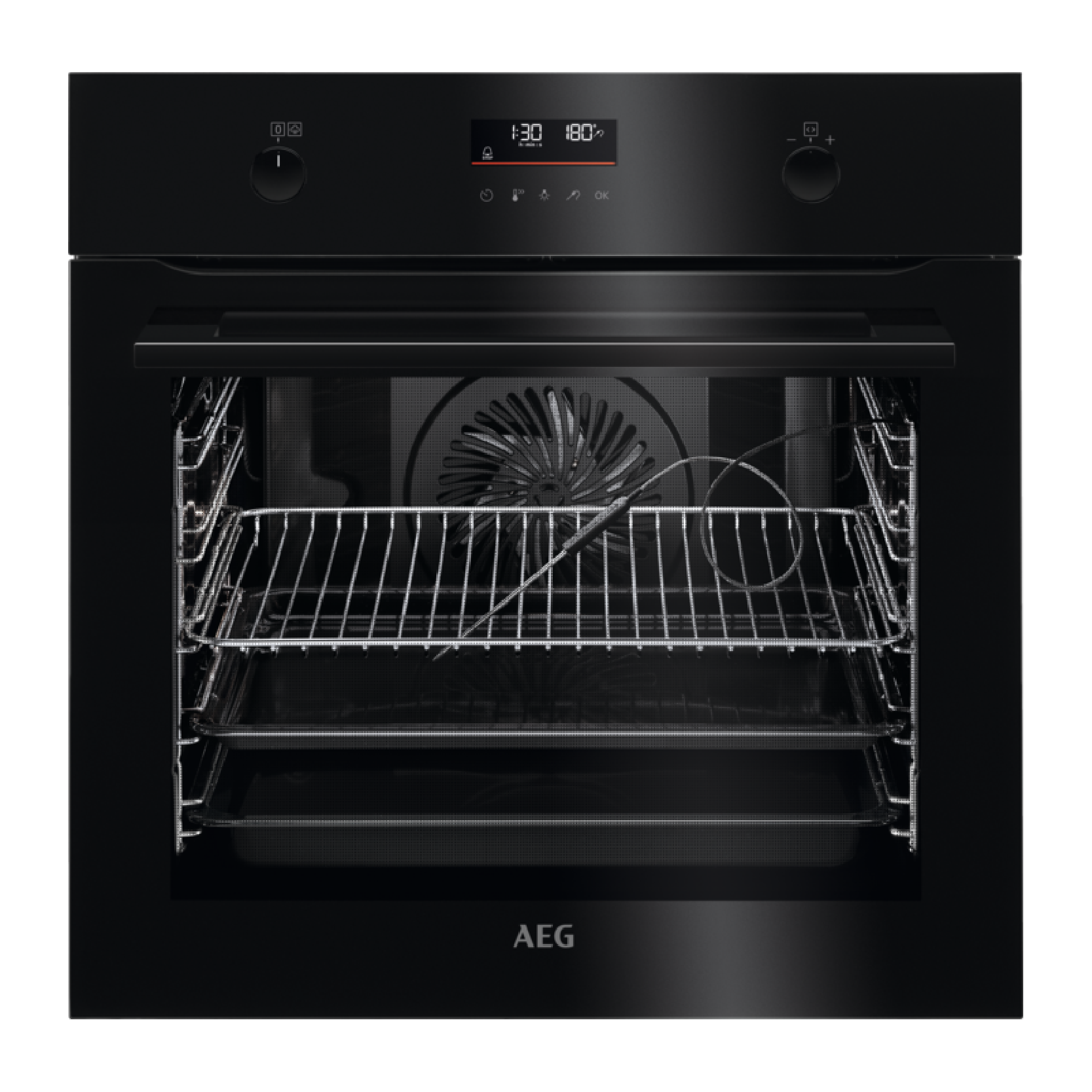MULTIFUNCTION OVEN WITH STEAMBAKE AND ROTARY CONTROLS AEG | BPK556260B
