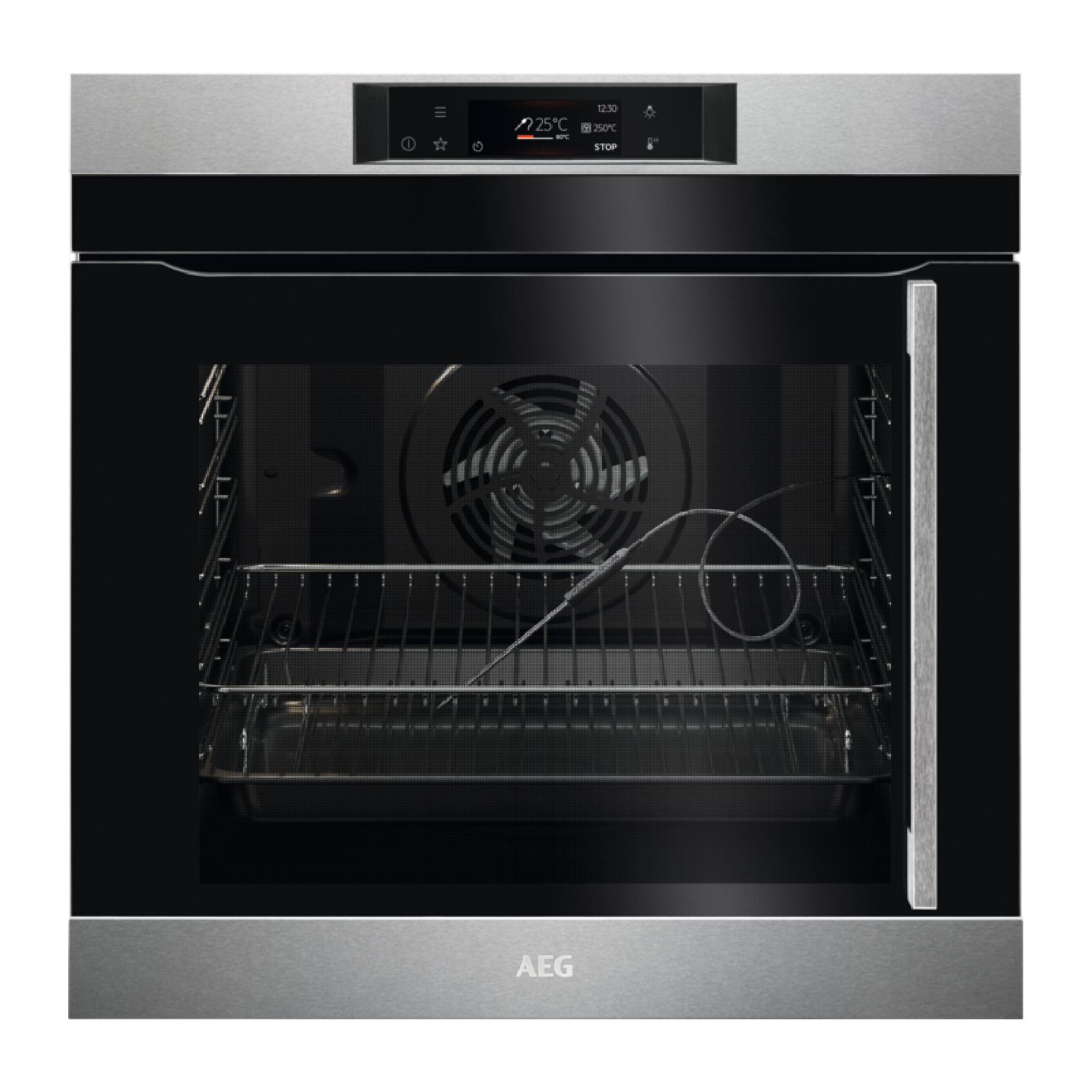 SENSECOOK PYROLYTIC OVEN LEFT SIDE OPENING WITH TOUCH CONTROLS AEG | BPK742L81M