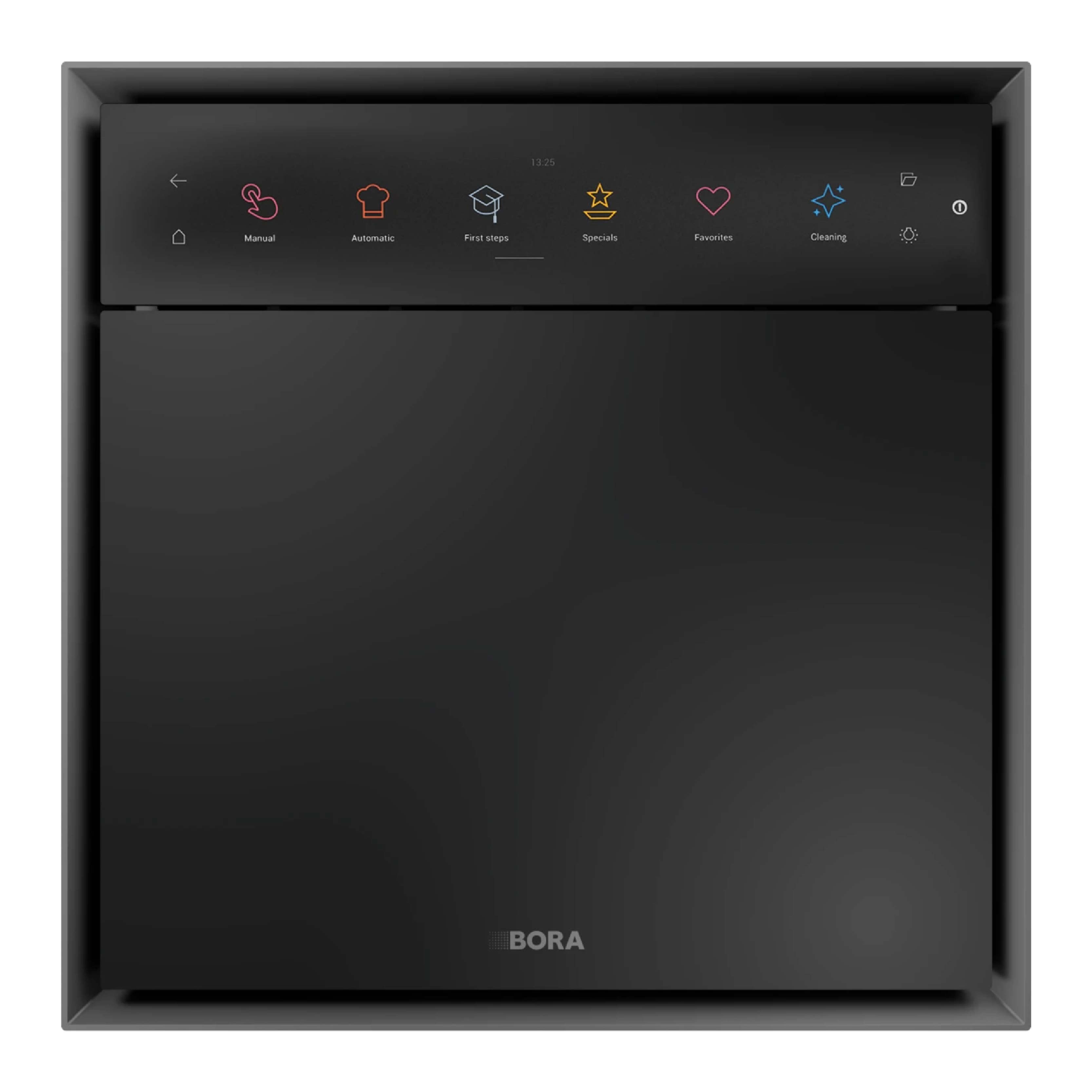 STEAM OVEN TOUCH CONTROLS BORA | XBO